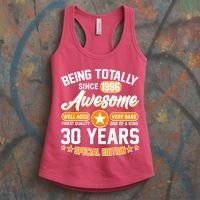 30th Birthday Being Totally Awesome Since 1996 Special Edition  Women's Tank Top thumb 3