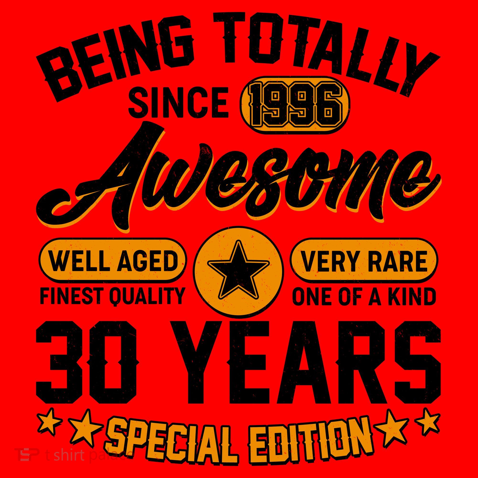 30th Birthday Being Totally Awesome Since 1996 Special Edition  Santa Hat