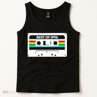 30th Birthday Best Of 1996 Cassette Mix Tape  Tank Top thumb 2