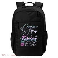 30th Birthday Chapter 30 Fabulous Since 1996 Rhinestones Diamonds Backpack thumb 0