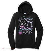 30th Birthday Chapter 30 Fabulous Since 1996 Rhinestones Diamonds Women's Hoodie thumb 0