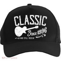 30th Birthday Classic Guitar Since 1996 And Still Rockin Five-Panel Snapback Cap thumb 0