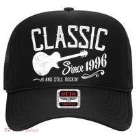 30th Birthday Classic Guitar Since 1996 And Still Rockin Hat thumb 0