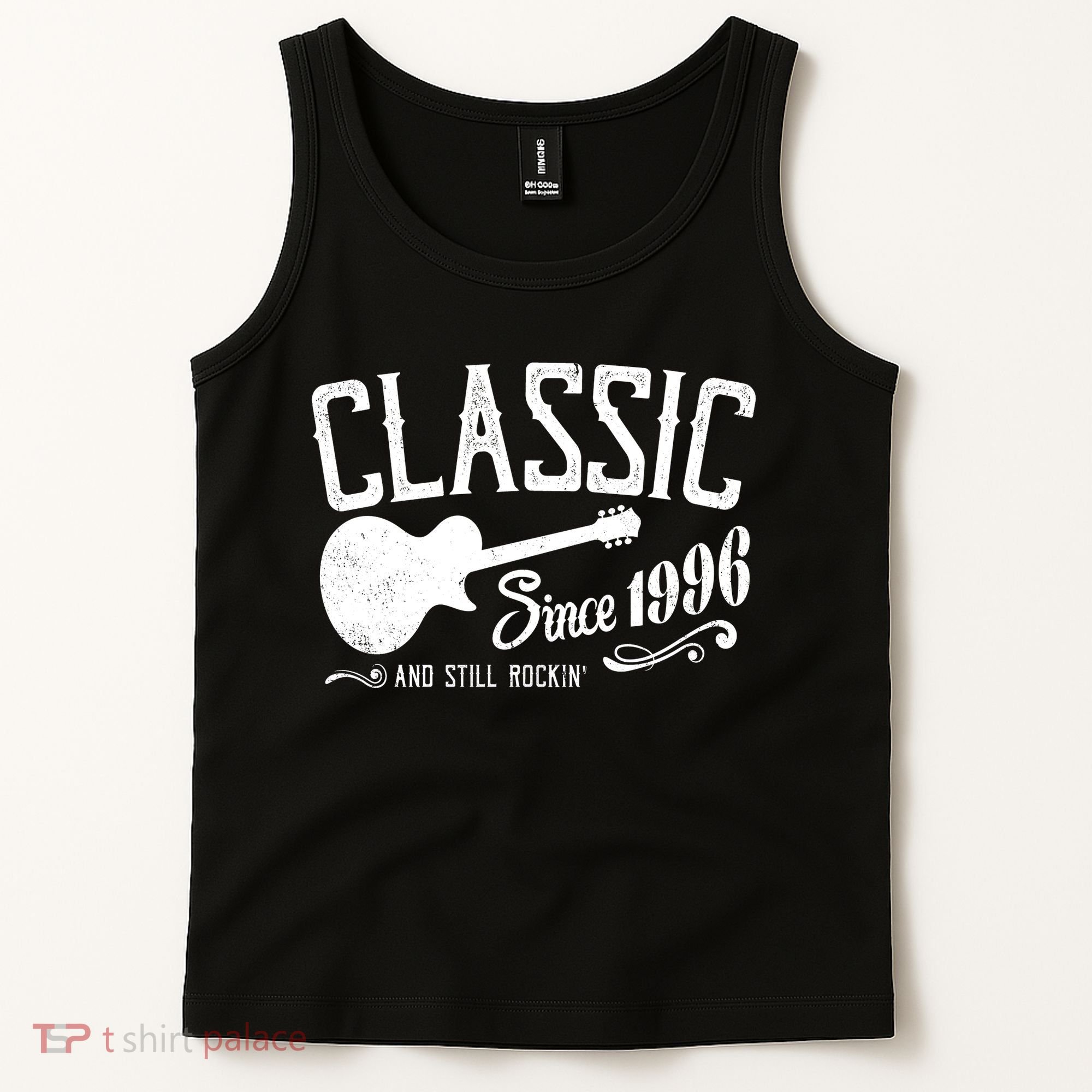 30th Birthday Classic Guitar Since 1996 And Still Rockin Tank Top