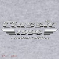 30th Birthday Classic 1996 Limited Edition Metallic Chrome Birthday Women's Racerback Cropped Tank thumb 2