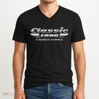 30th Birthday Classic 1996 Limited Edition Metallic Chrome Birthday V-Neck T-Shirt thumb 2
