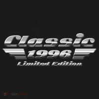 30th Birthday Classic 1996 Limited Edition Metallic Chrome Birthday Women's Hoodie thumb 2