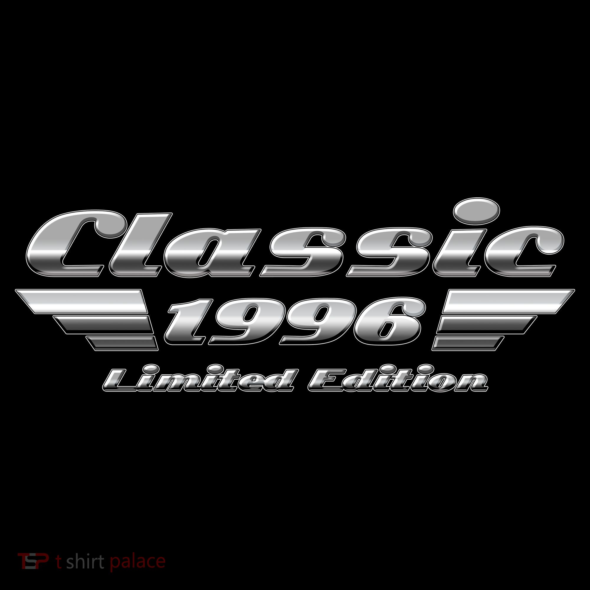 30th Birthday Classic 1996 Limited Edition Metallic Chrome Birthday 16oz Travel Tumbler