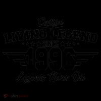 30th Birthday Certified Living Legend Since 1996 Legends Never Die Coffee Mug thumb 5