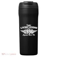 30th Birthday Certified Living Legend Since 1996 Legends Never Die 24oz Duet Stainless Steel Tumbler thumb 0