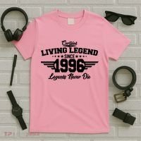 30th Birthday Certified Living Legend Since 1996 Legends Never Die T-Shirt thumb 5