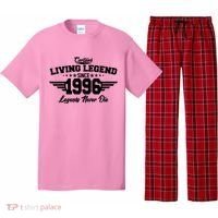 30th Birthday Certified Living Legend Since 1996 Legends Never Die Pajama Set thumb 0