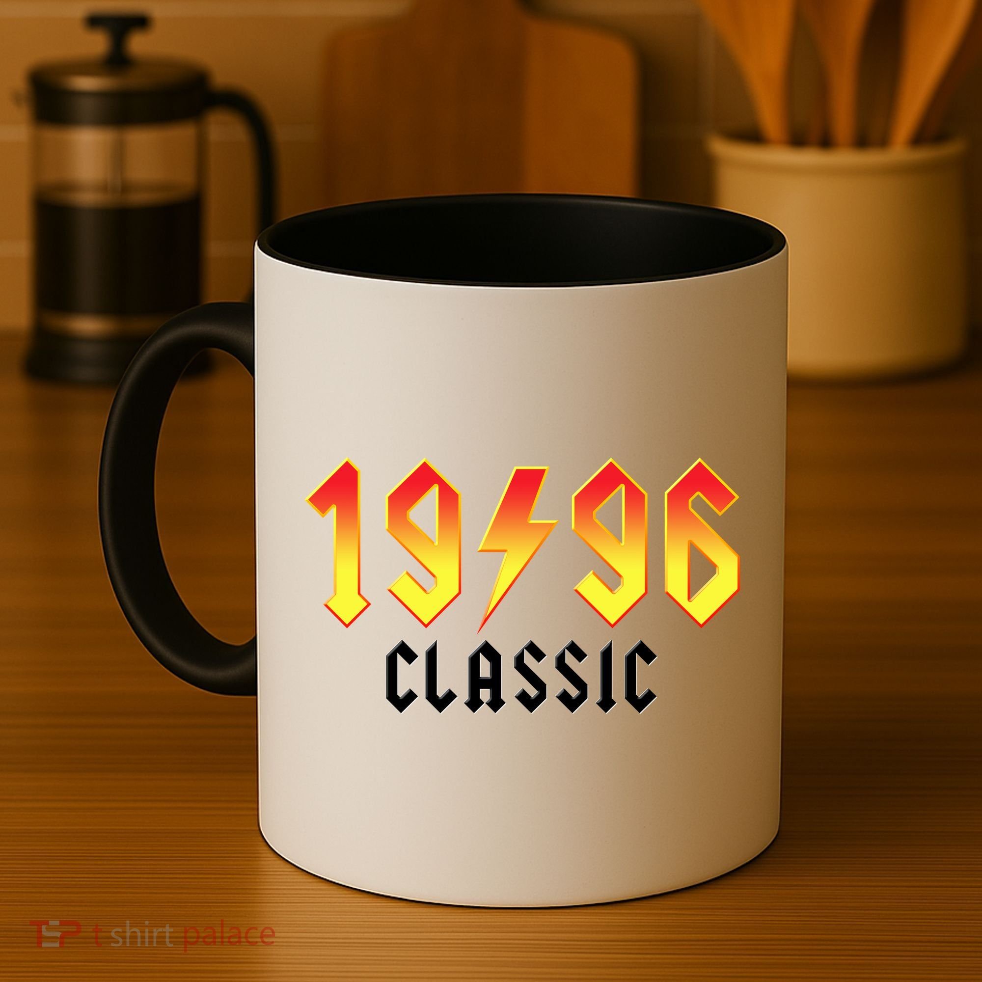 30th Birthday Classic 1996 Retro Rock Band Coffee Mug