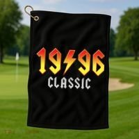 30th Birthday Classic 1996 Retro Rock Band Golf Towel thumb 1