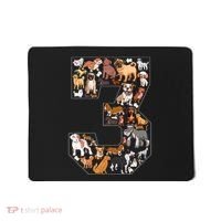 3rd Birthday Dog Lovers 3 Year Old Party Mousepad thumb 0