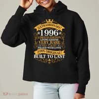 30th Birthday Extraordinary 1996 Limited Edition Living Legend Very Rare  Ladies Heavyweight Boxy Pullover Hoodie thumb 0
