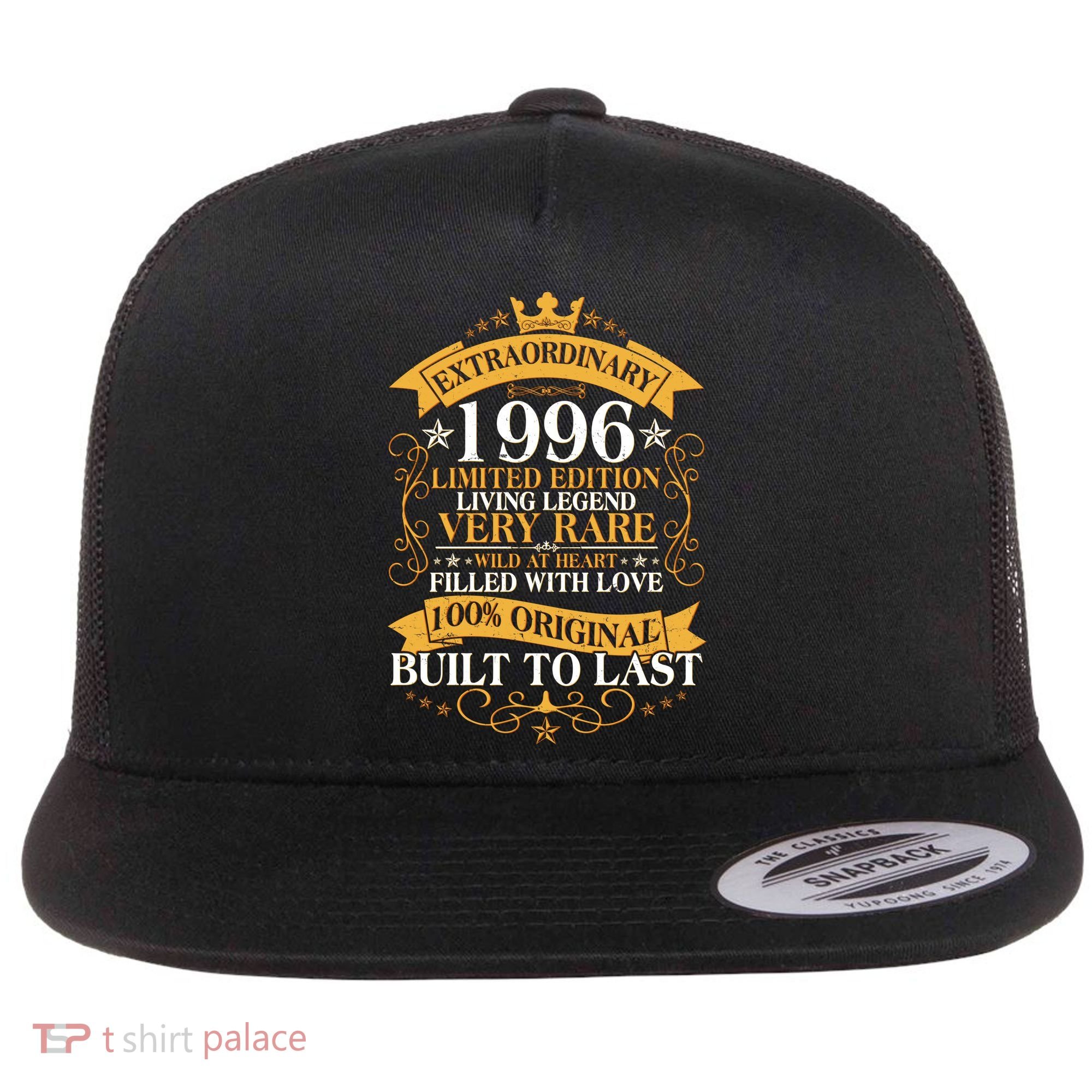 30th Birthday Extraordinary 1996 Limited Edition Living Legend Very Rare  Flat Bill Trucker Hat