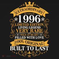 30th Birthday Extraordinary 1996 Limited Edition Living Legend Very Rare  Tank Top thumb 6