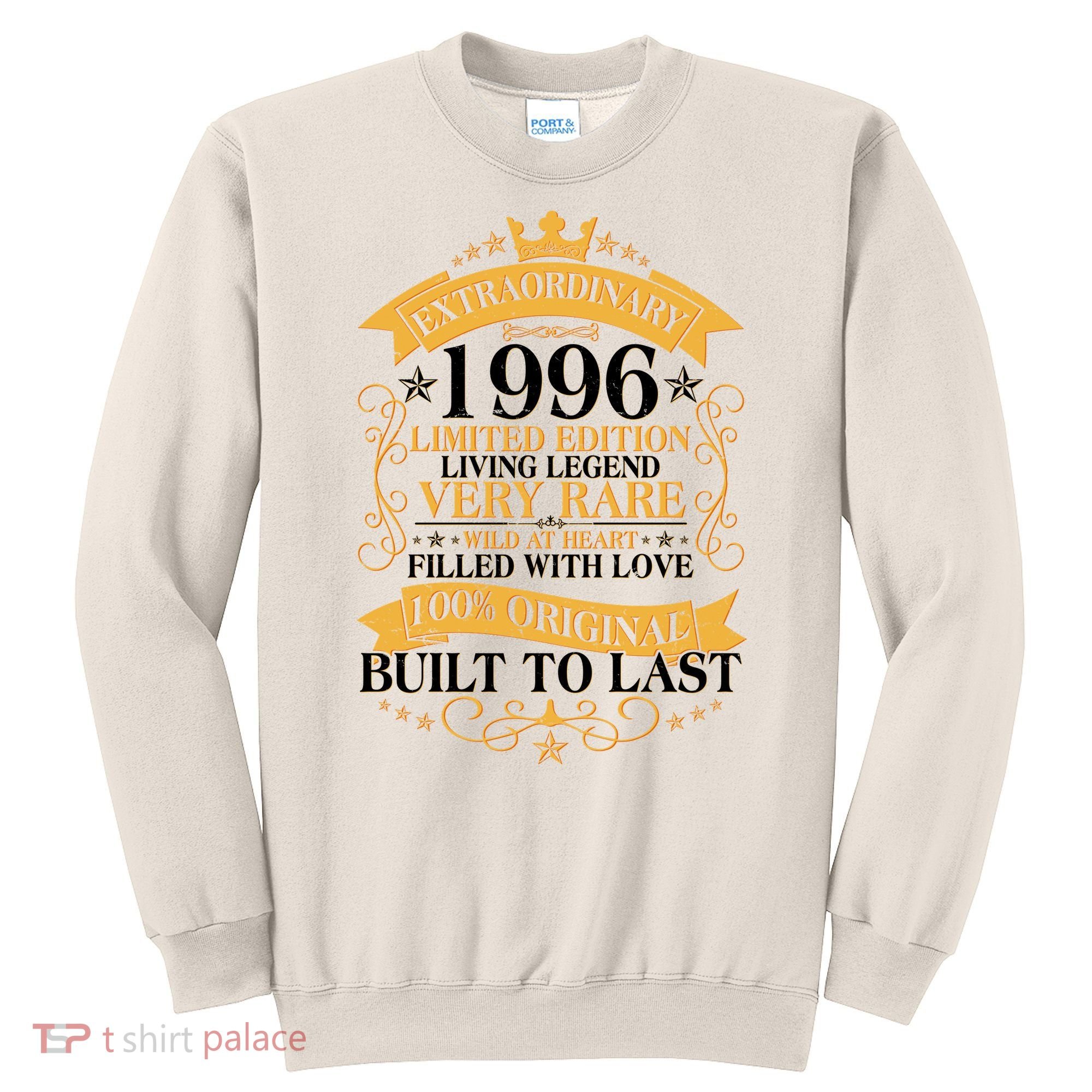 30th Birthday Extraordinary 1996 Limited Edition Living Legend Very Rare  Sweatshirt