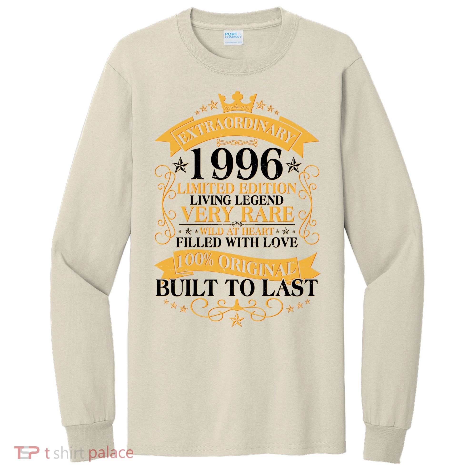 30th Birthday Extraordinary 1996 Limited Edition Living Legend Very Rare  Tall Long Sleeve Shirt