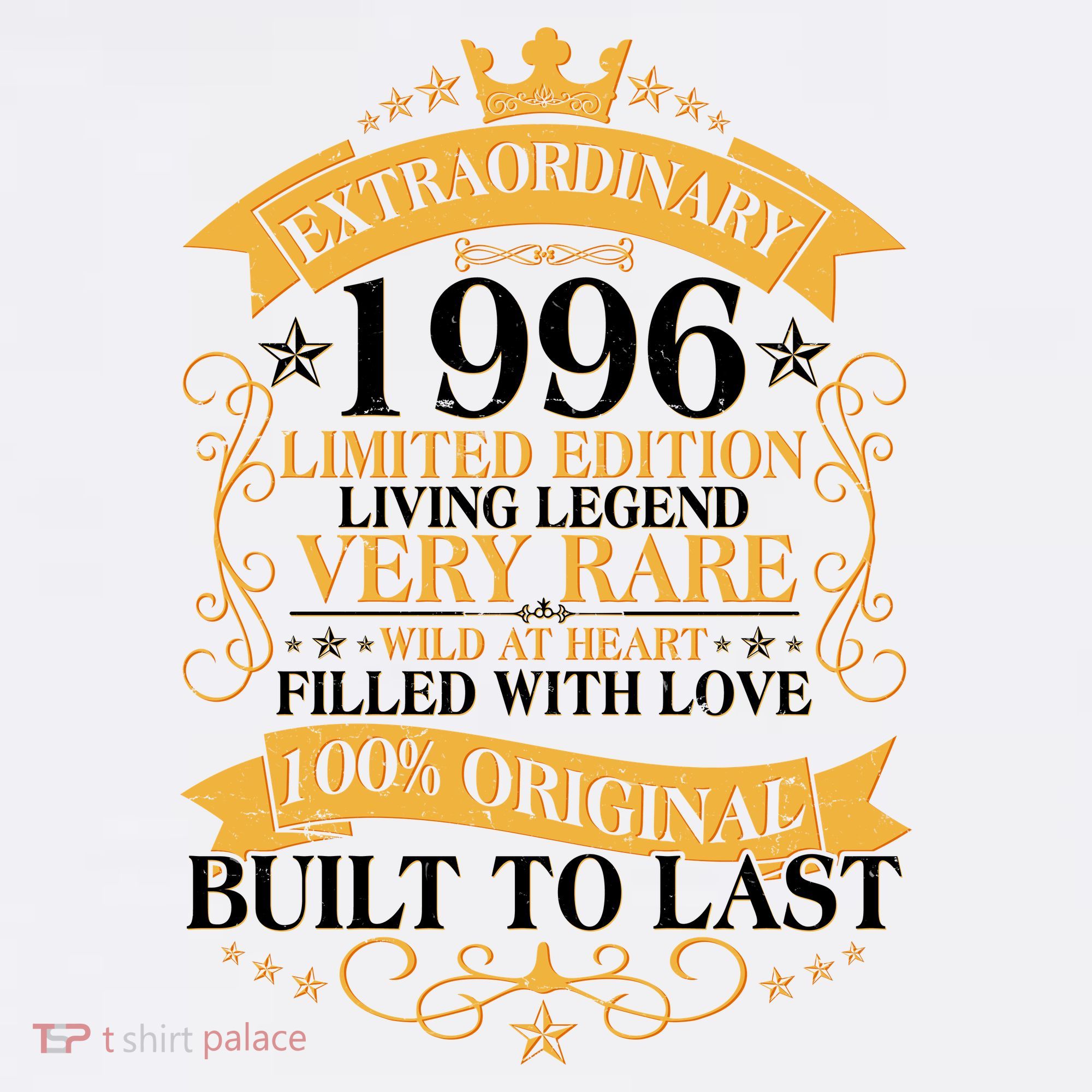 30th Birthday Extraordinary 1996 Limited Edition Living Legend Very Rare  Garment-Dyed Sweatshirt