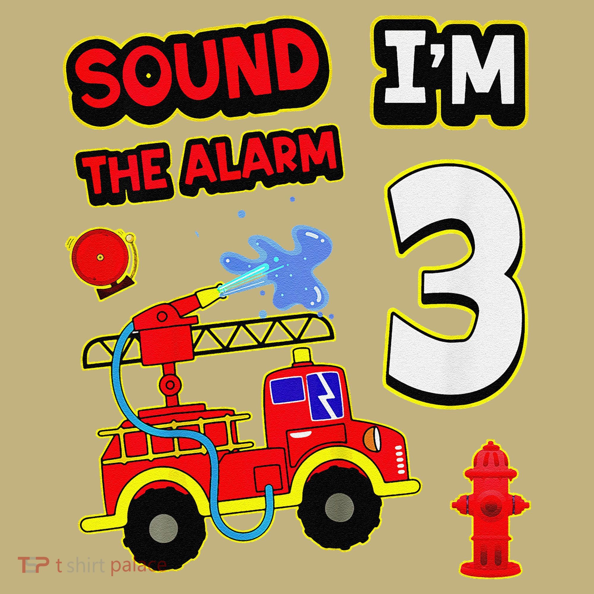 3rd Birthday Fire Truck 3 Year Old Firefighter Mousepad