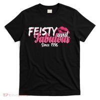 30th Birthday Feisty And Fabulous Since 1996  T-Shirt thumb 0