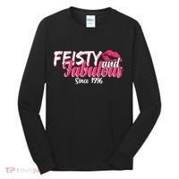 30th Birthday Feisty And Fabulous Since 1996  Tall Long Sleeve Shirt thumb 0