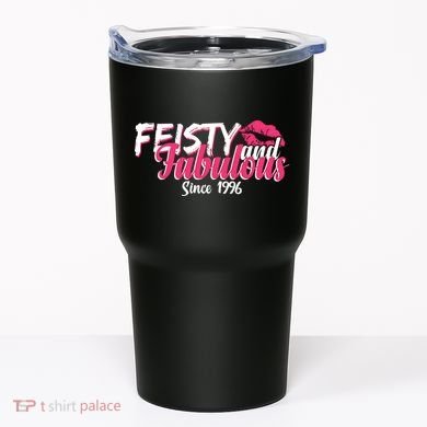 30th Birthday Feisty And Fabulous Since 1996  Tumbler
