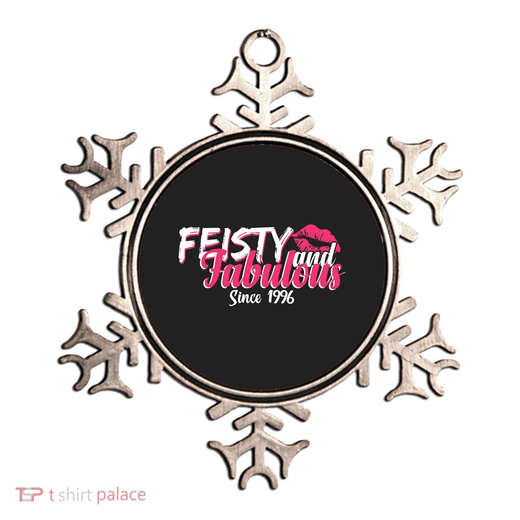 30th Birthday Feisty And Fabulous Since 1996  Ornament
