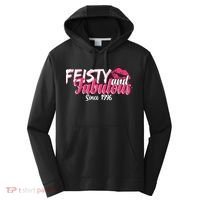 30th Birthday Feisty And Fabulous Since 1996  Performance Fleece Hoodie thumb 0