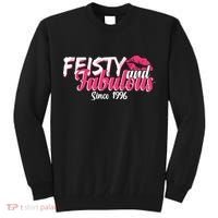 30th Birthday Feisty And Fabulous Since 1996  Tall Sweatshirt thumb 0