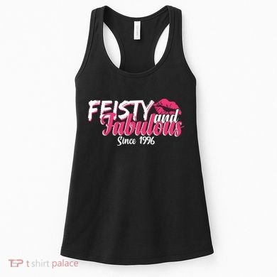 30th Birthday Feisty And Fabulous Since 1996  Women's Tank Top
