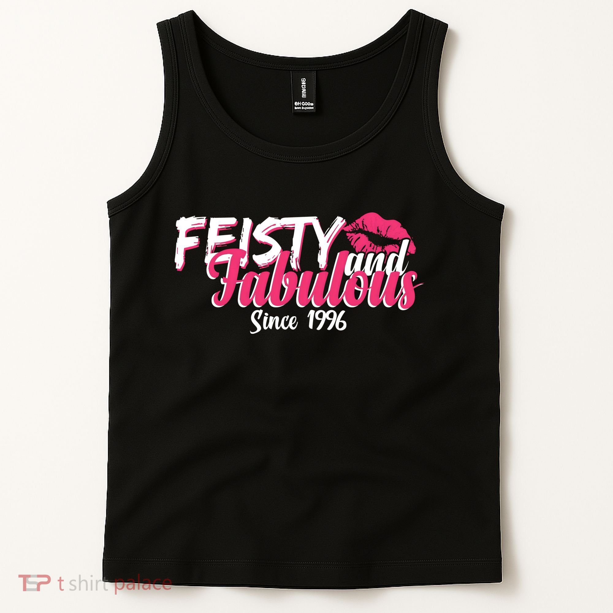30th Birthday Feisty And Fabulous Since 1996  Tank Top