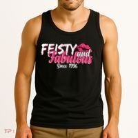 30th Birthday Feisty And Fabulous Since 1996  Tank Top thumb 3