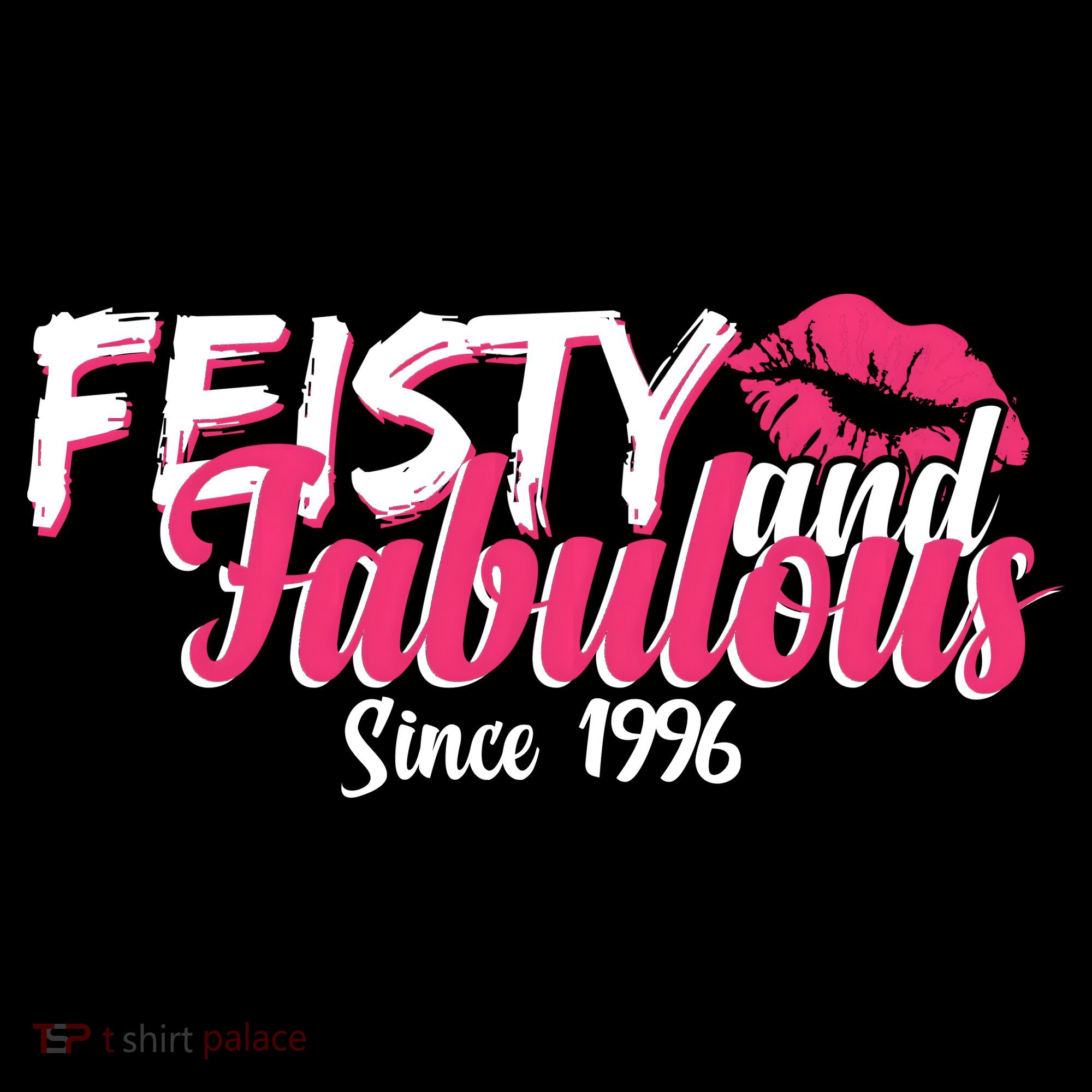 30th Birthday Feisty And Fabulous Since 1996  Visor