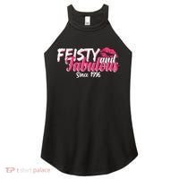 30th Birthday Feisty And Fabulous Since 1996  Women's Perfect Tri Rocker Tank thumb 0