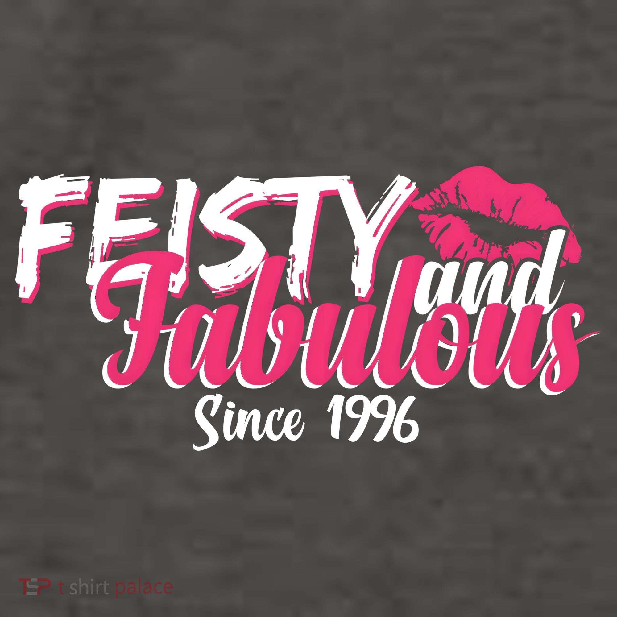 30th Birthday Feisty And Fabulous Since 1996  Vector Backpack