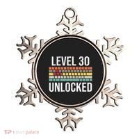 30Th Birthday Gamer Birthday Level 30 Unlocked Ornament thumb 0
