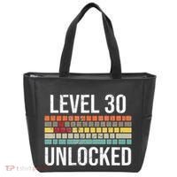 30Th Birthday Gamer Birthday Level 30 Unlocked Tote Bag thumb 0