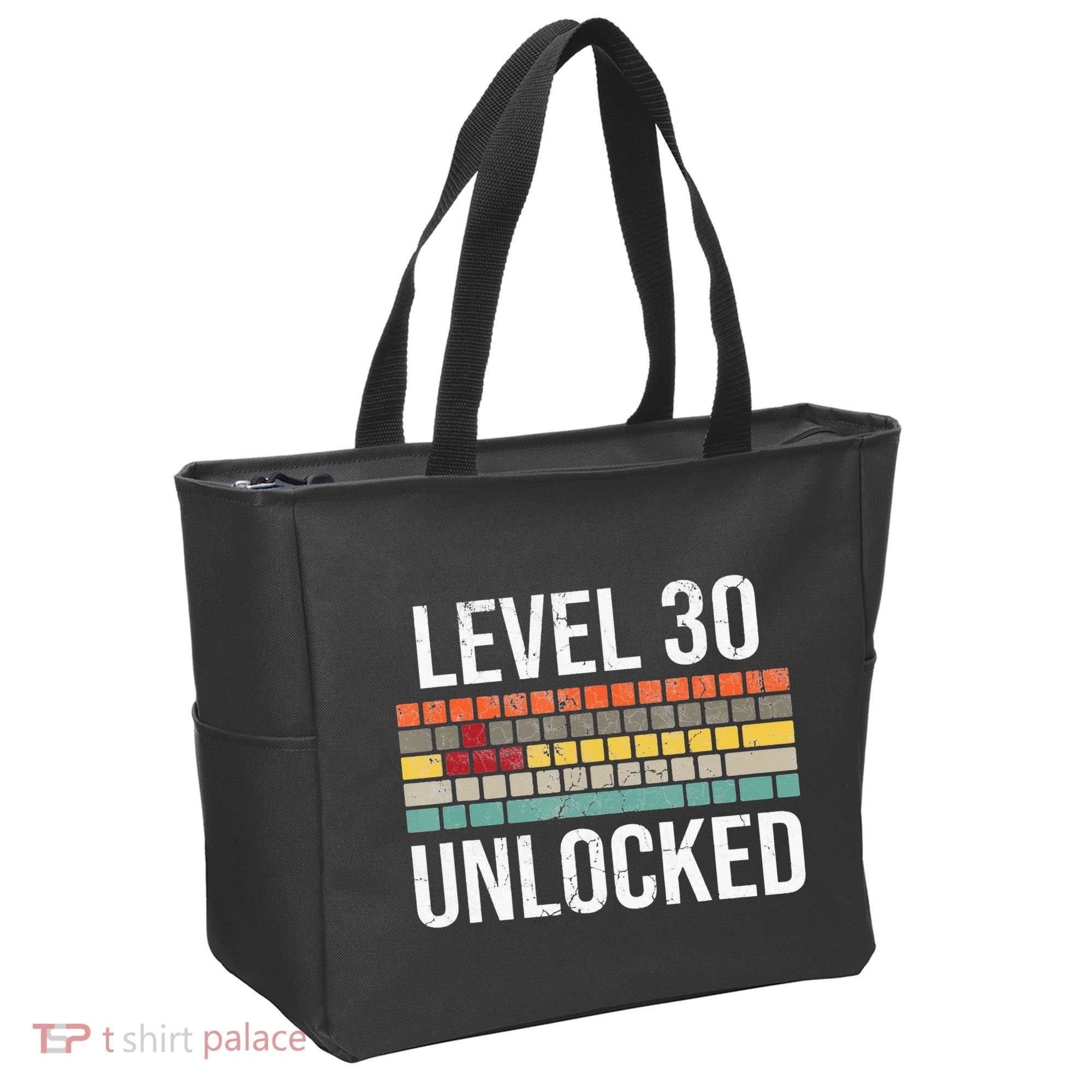 30Th Birthday Gamer Birthday Level 30 Unlocked Tote Bag
