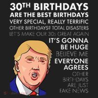 30th Birthday Gift Funny Trump Quote Women's Sweatshirt thumb 2