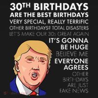 30th Birthday Gift Funny Trump Quote Sweatshirt thumb 3