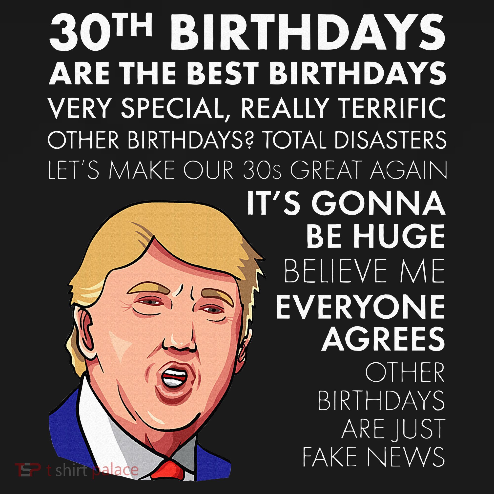 30th Birthday Gift Funny Trump Quote Women's Hoodie