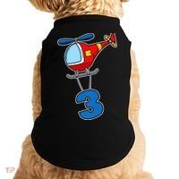 3rd Birthday Gift For A Boy I Funny Helicopter Doggie Tank thumb 0