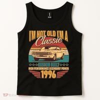 30th Birthday I'm Not Old I'm A Classic Custom Built Car 1996 Tank Top thumb 2
