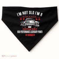 30th Birthday I'm Not Old I'm A Classic 1996 Custom Built High Performance Legendary Power USA-Made Doggie Bandana thumb 0