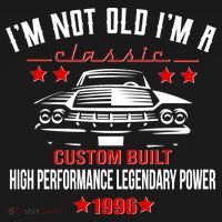 30th Birthday I'm Not Old I'm A Classic 1996 Custom Built High Performance Legendary Power Women's Hoodie thumb 2