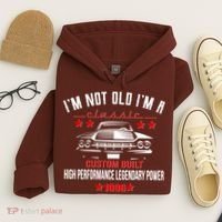 30th Birthday I'm Not Old I'm A Classic 1996 Custom Built High Performance Legendary Power Hoodie thumb 4