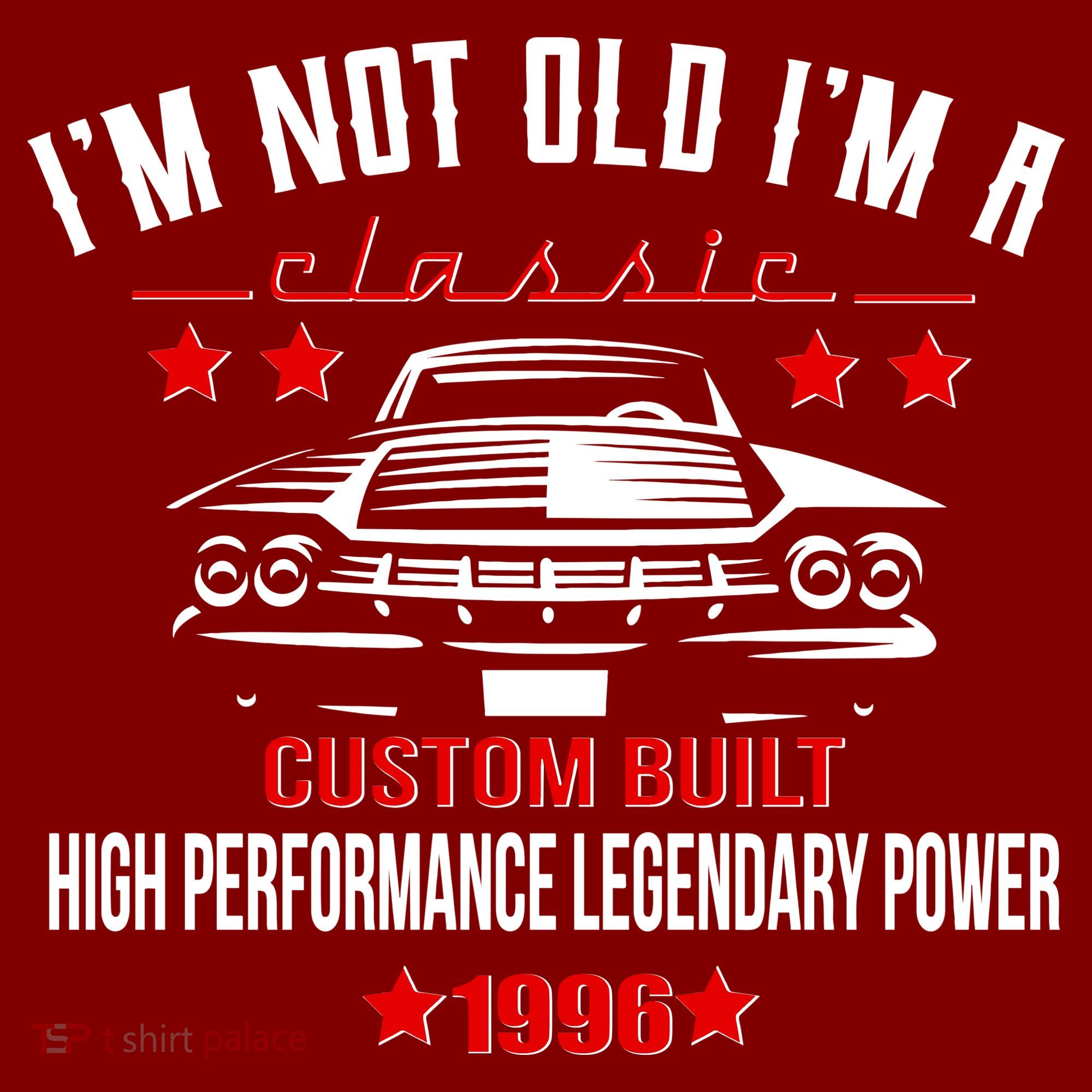 30th Birthday I'm Not Old I'm A Classic 1996 Custom Built High Performance Legendary Power Beanie